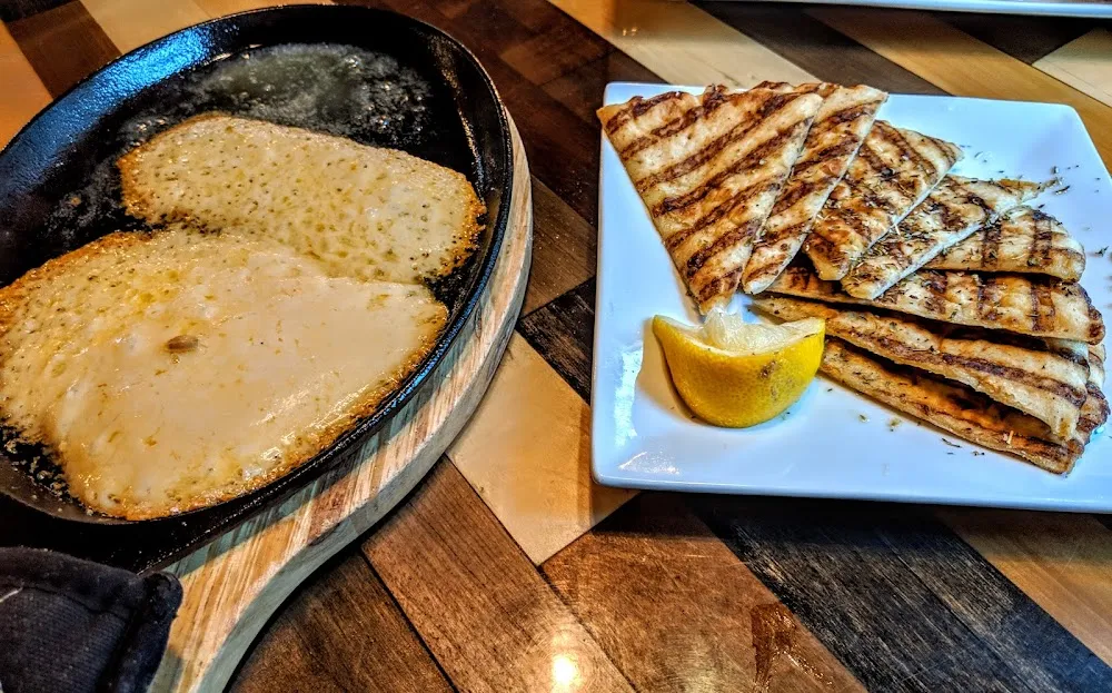Flaming Cheese